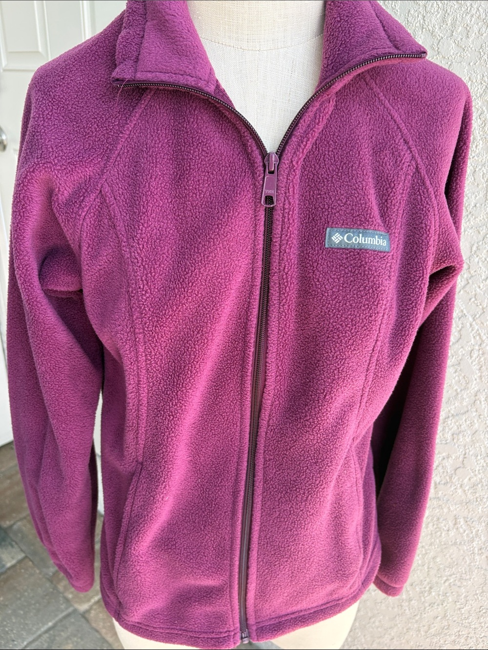 Columbia Plum Full-Zip Fleece Jacket